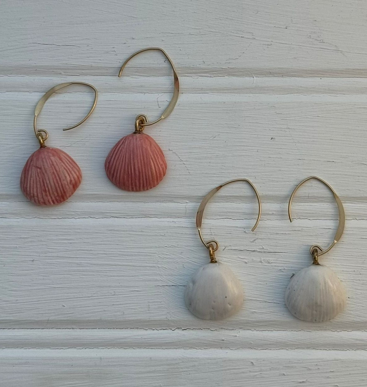 Shell Drop Earrings