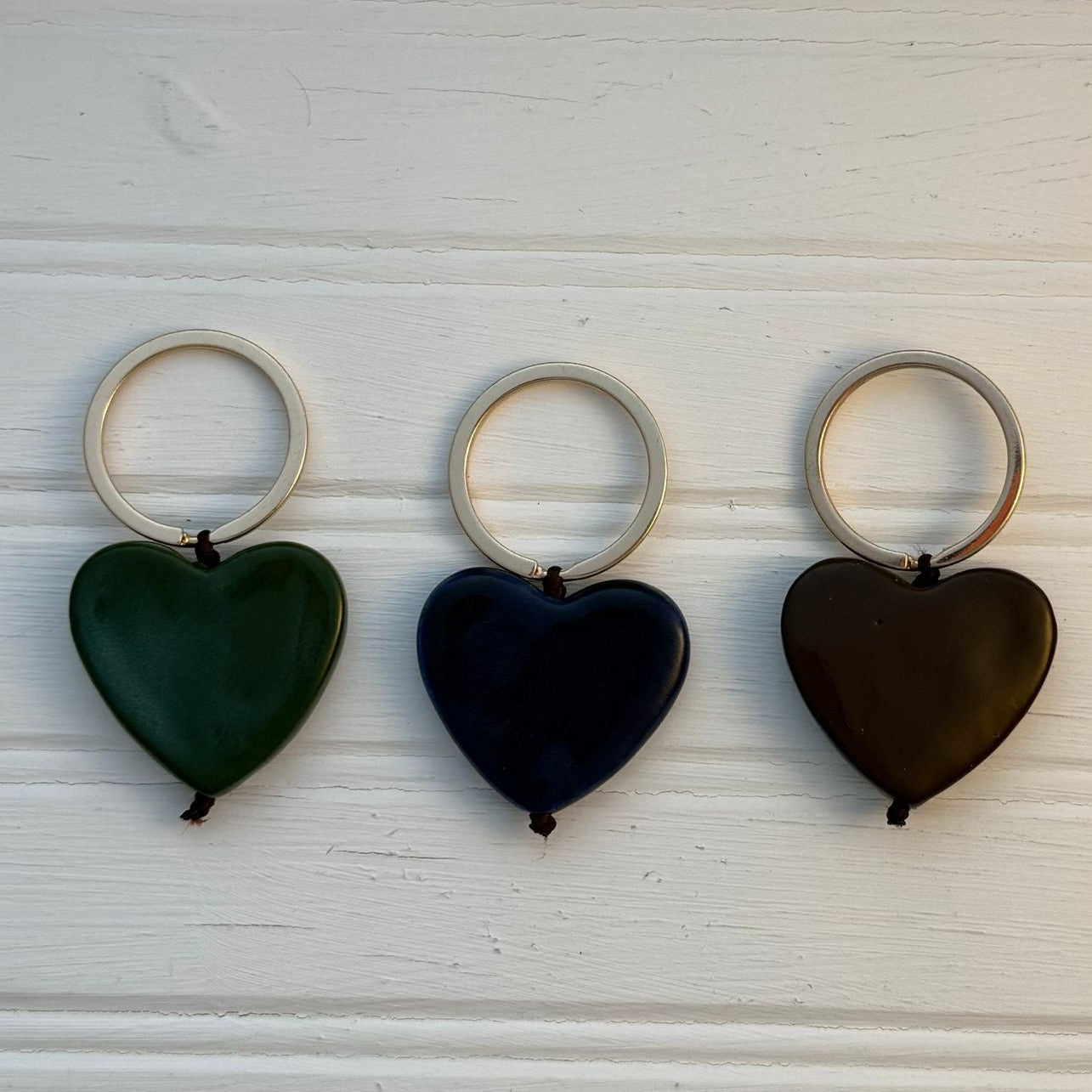 Large Heart Key Rings