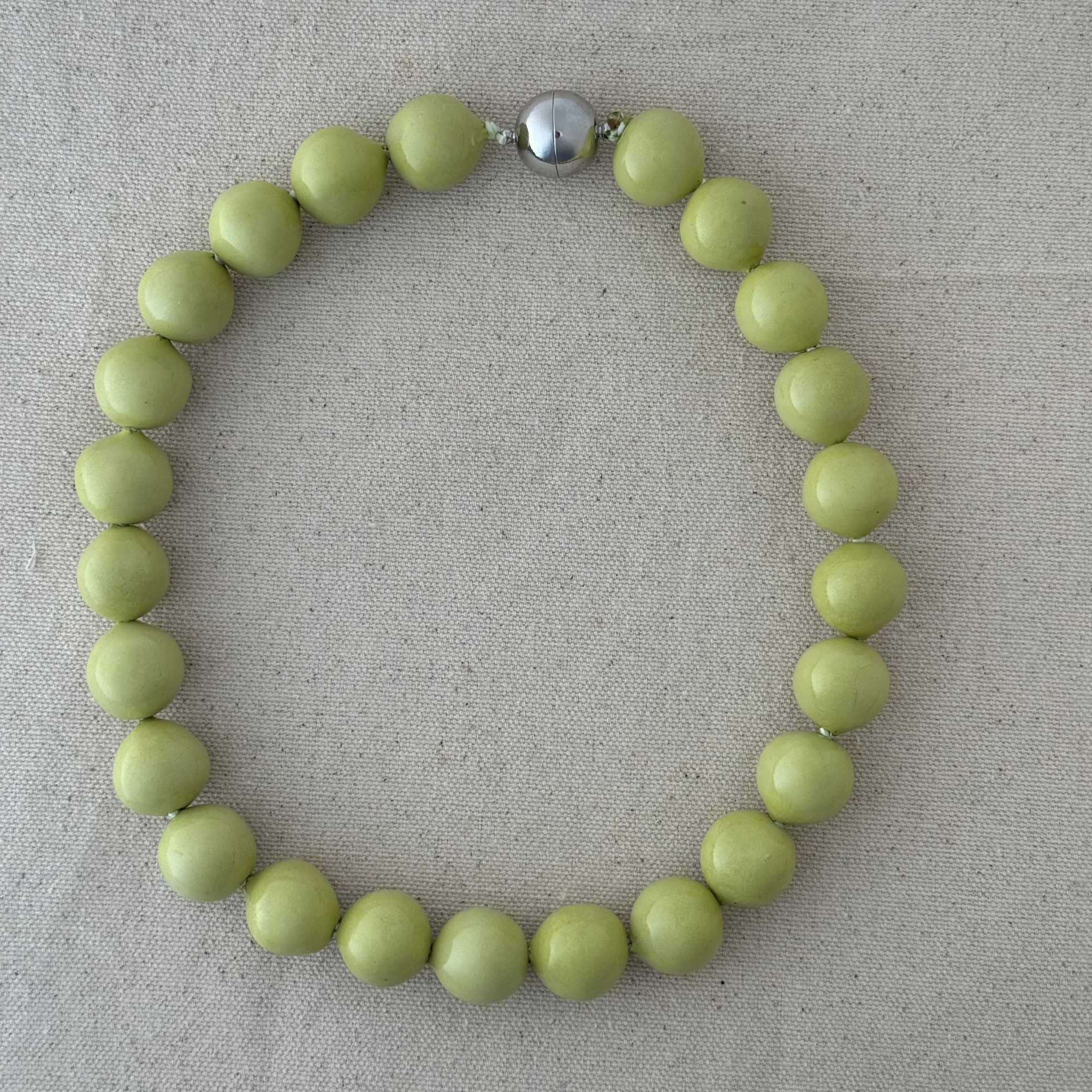 Caribbean Lime Bauble Necklace