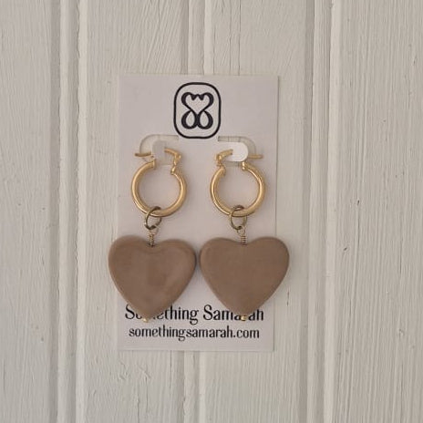 Sand Amor Hoops