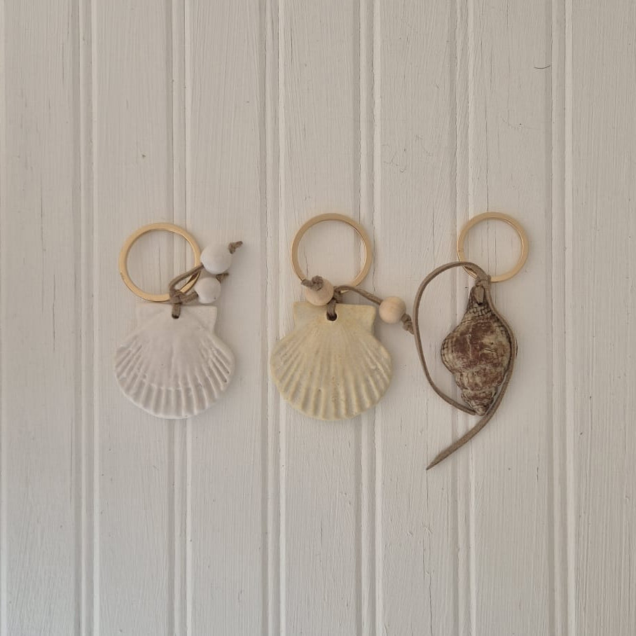 Shell Key Rings