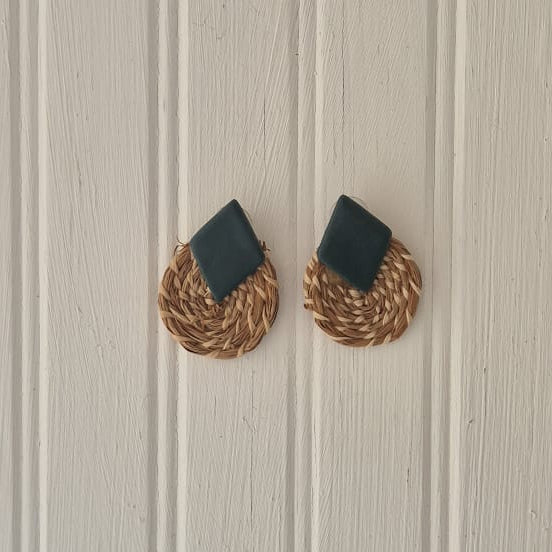Green Small Diamond Rattans