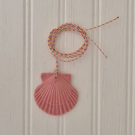 Pink Shell with Wings