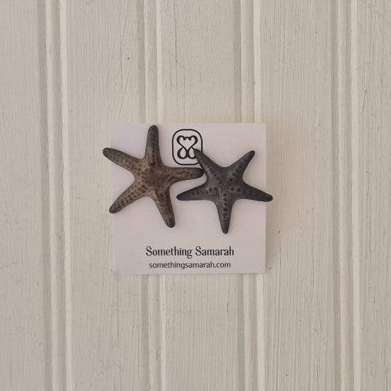 Mismatched Bronze Starfish