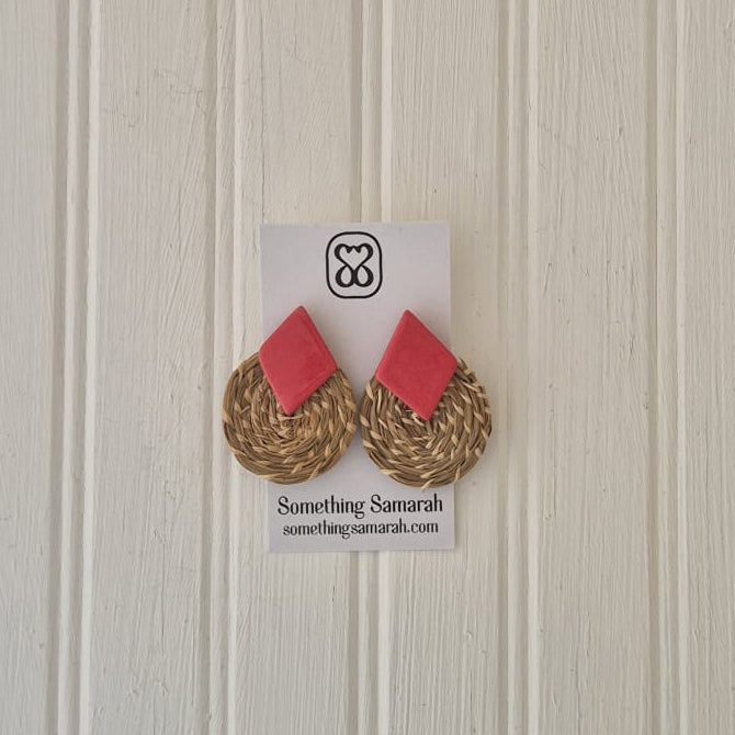 Red Small Diamond Rattans