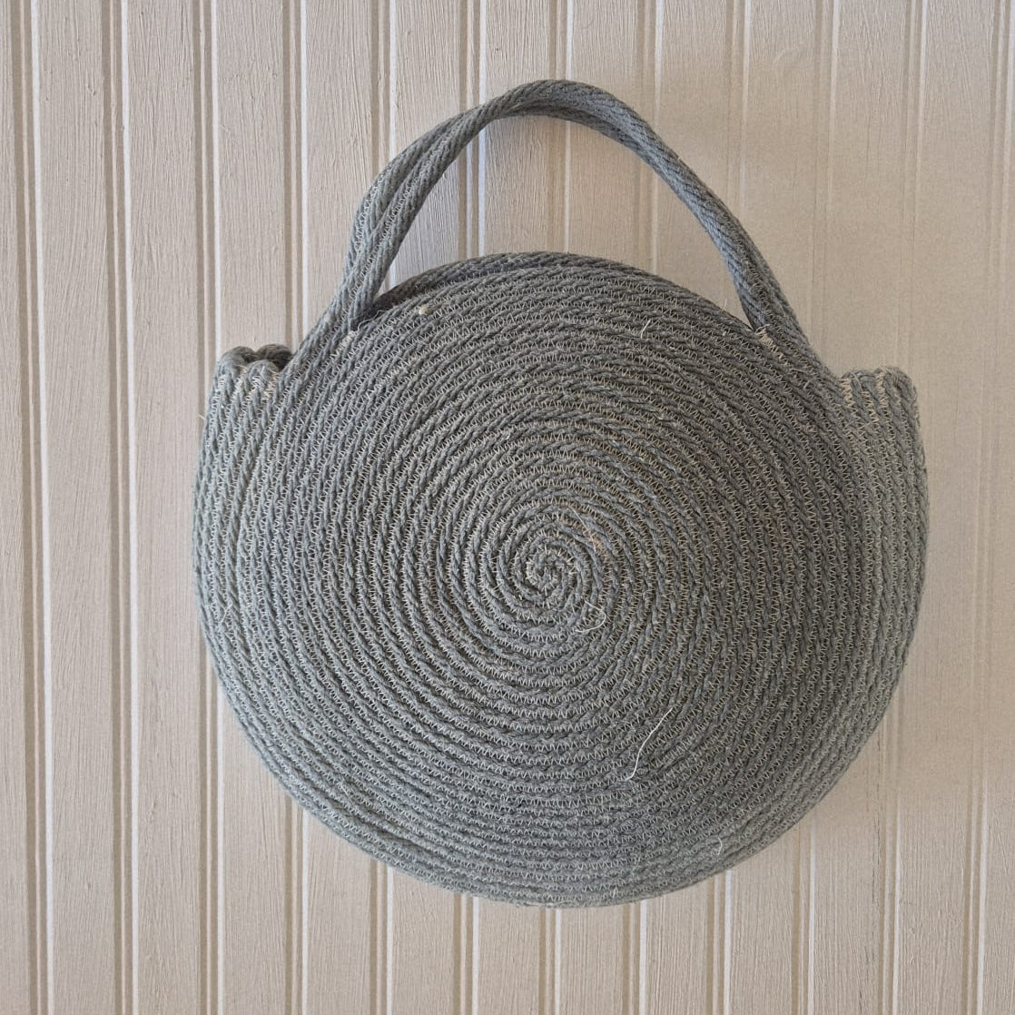 Rope Bag Round Indigo