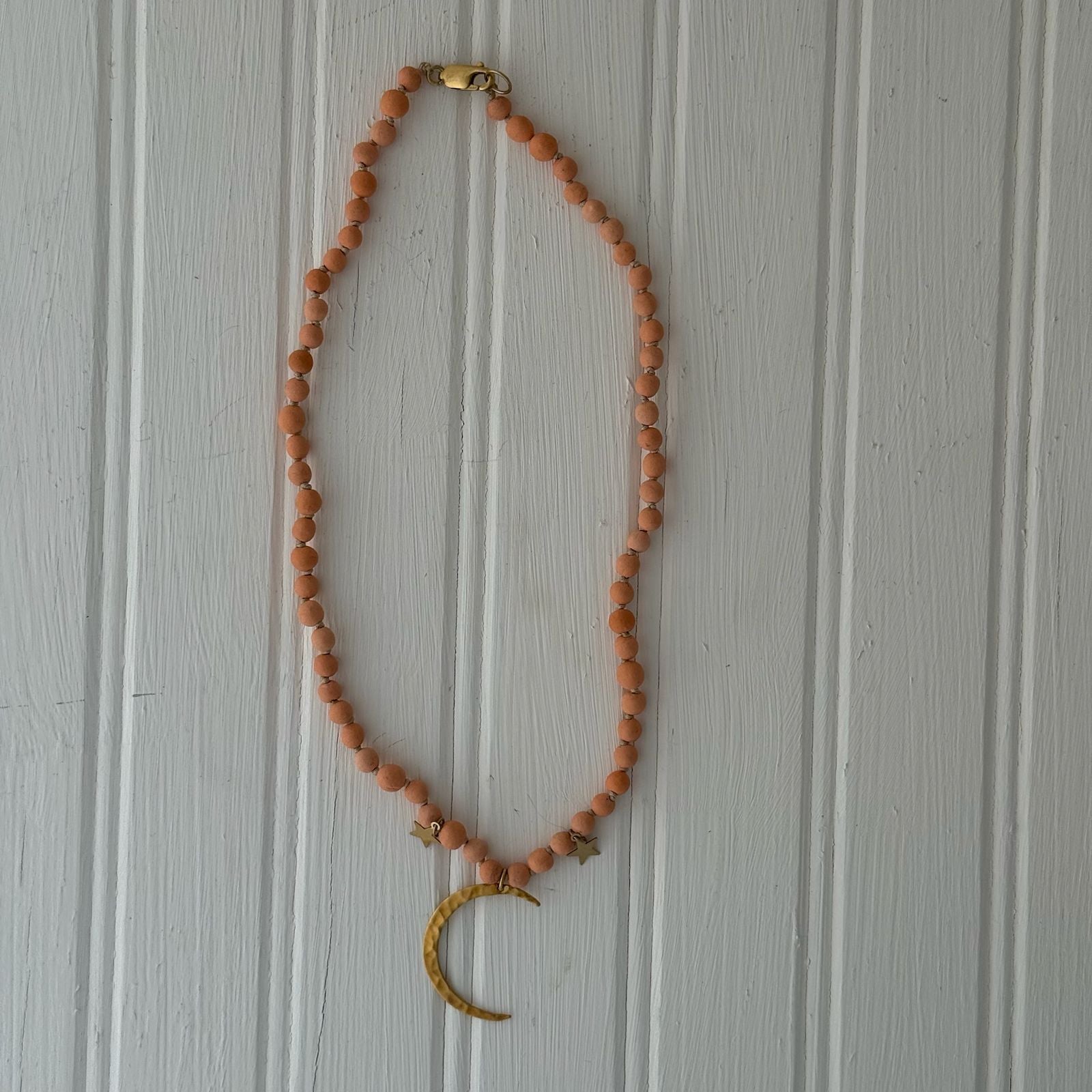 Luna Necklace in Cantaloupe