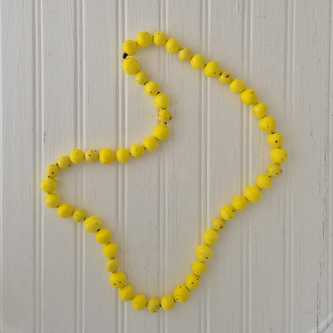 Lemon Yellow Long Bauble