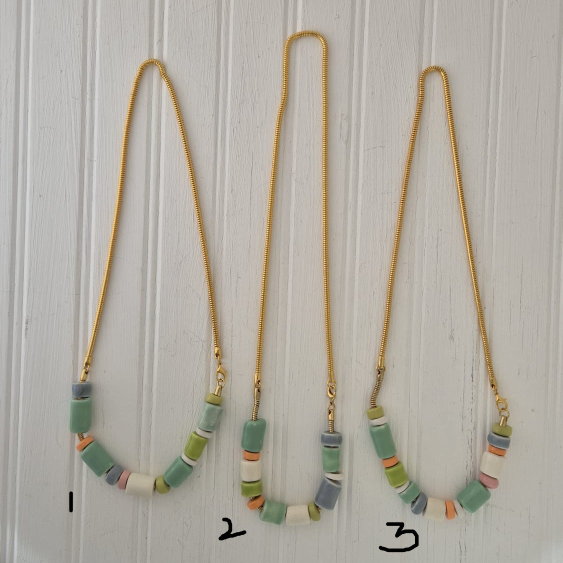 Tube Bead Necklace